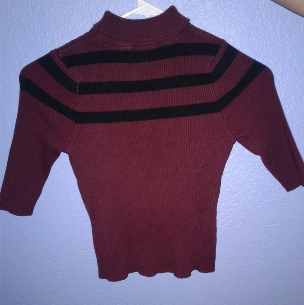 Semi long sleeve shirt